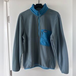Patagonia 1/2 zip microdini fleece pullover